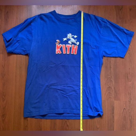 KITH “Tom & Jerry” Men’s Short Sleeve TShirt Royal Blue Size X-Large - Picture 5 of 6